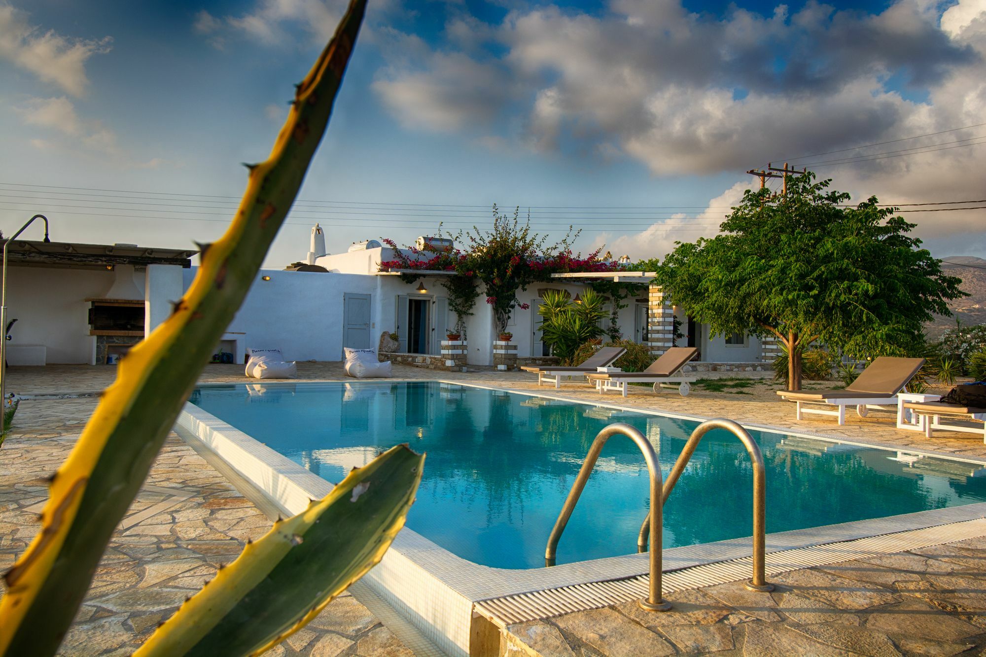 Paros Afrodite Luxury Villas Aliki  Exterior photo